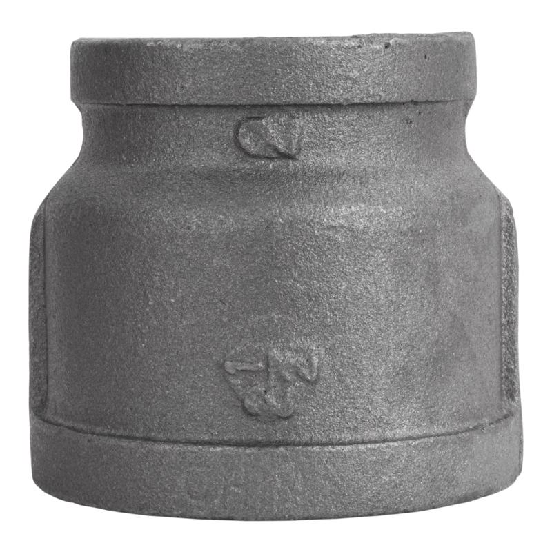 B & K PRODUCTS - STZ Industries 2-1/2 in. FIP each X 2 in. D FIP Black Malleable Iron Reducing Coupling