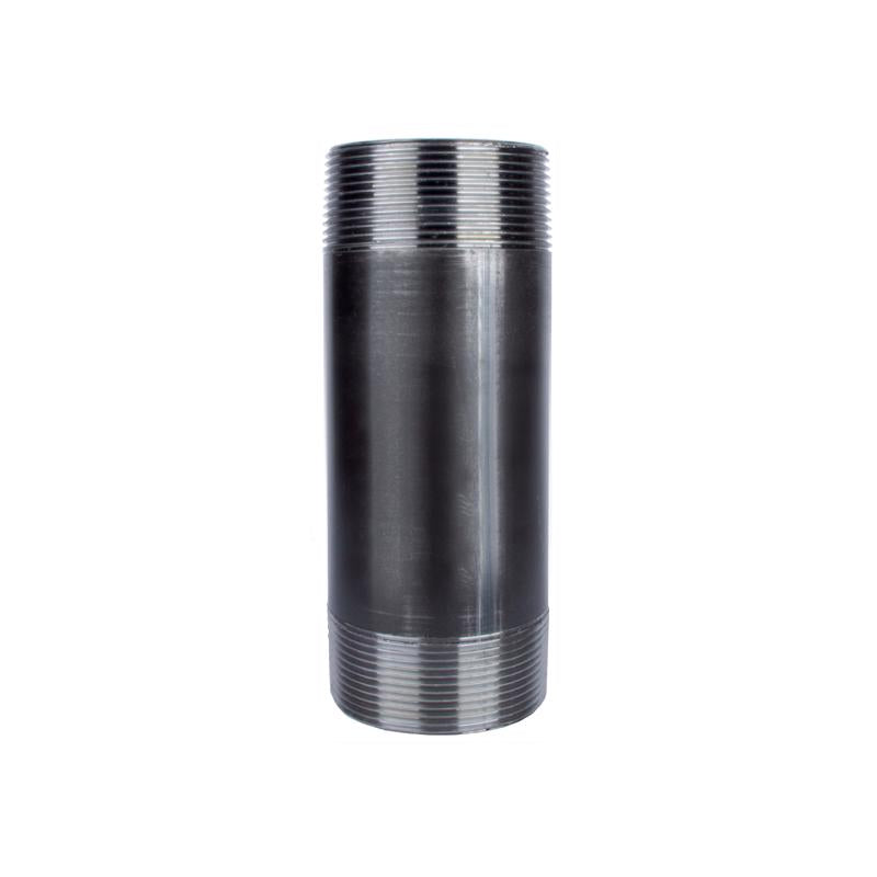 STZ INDUSTRIES - STZ Industries 2-1/2 in. MIP each X 2-1/2 in. D MIP Black Steel 6 in. L Nipple