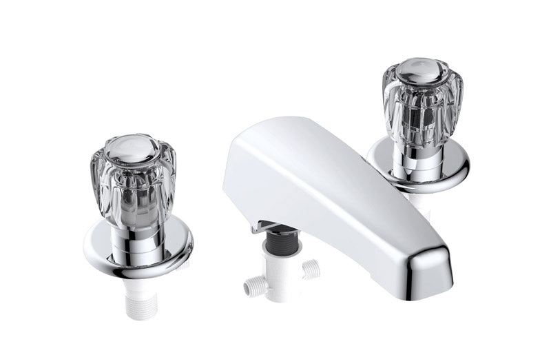 HOME PLUS - Home Plus 2-Handle Chrome Tub Faucet