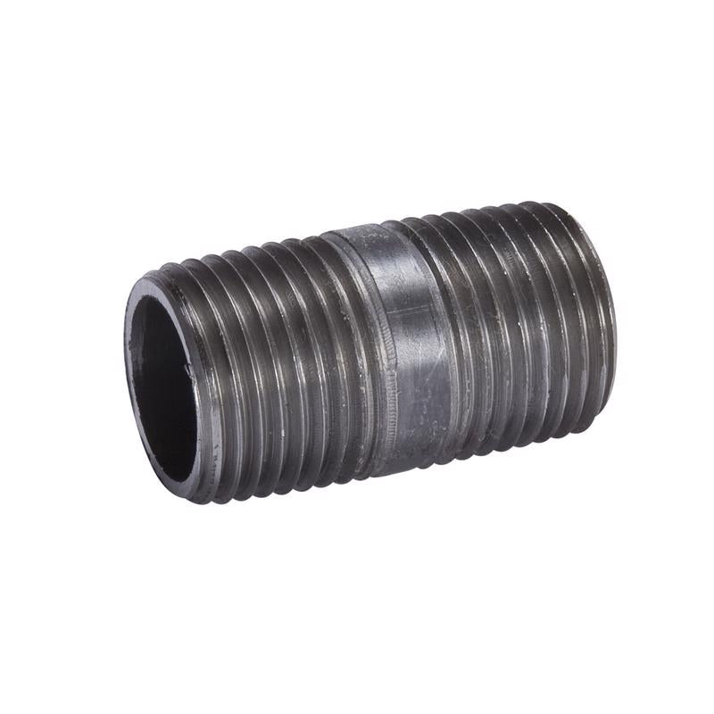 STZ INDUSTRIES - STZ Industries 2-1/2 in. MIP each X 2-1/2 in. D MIP Black Steel Close Nipple
