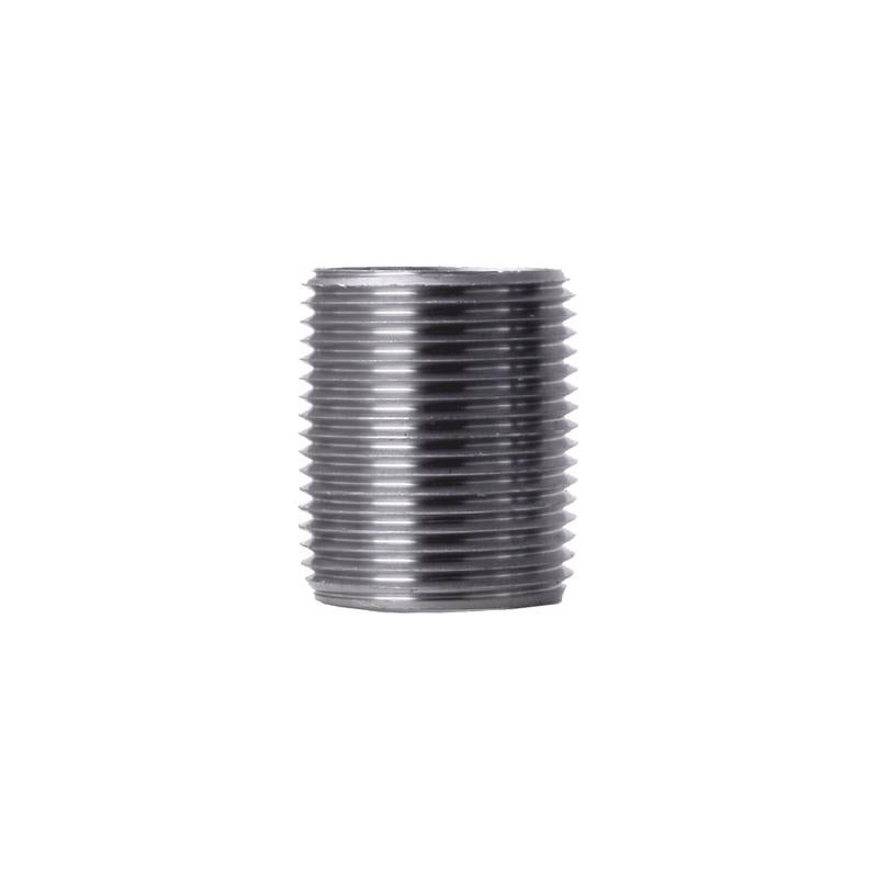 STZ INDUSTRIES - STZ Industries 3 in. MIP each X 3 in. D MIP Black Steel Close Nipple