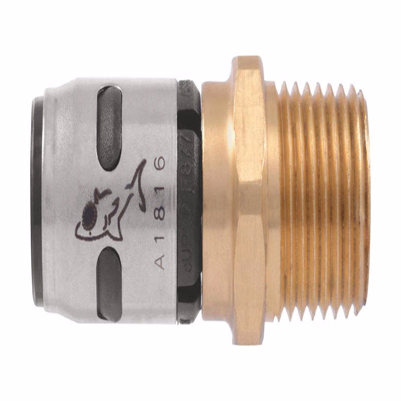 SHARKBITE - SharkBite EvoPEX 1 in. Push X 1 in. D MPT Brass Adapter