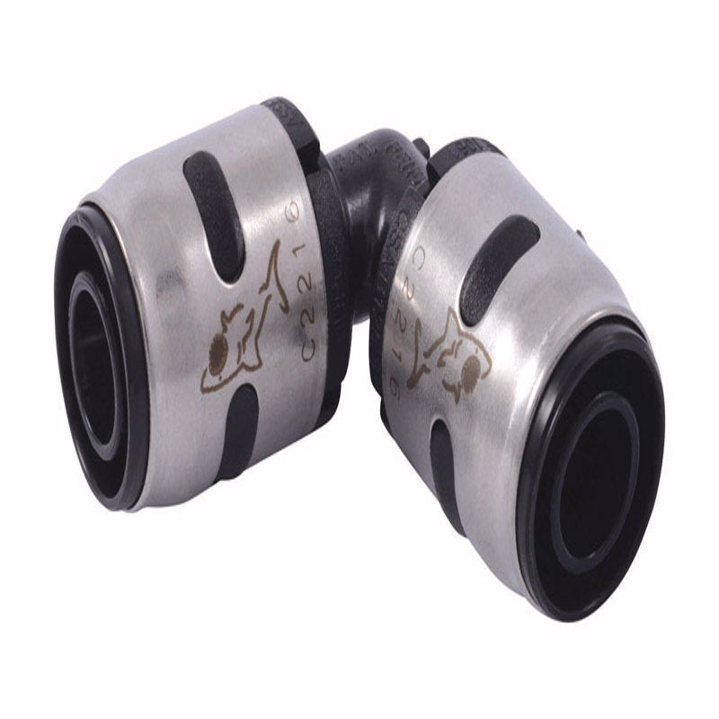 SHARKBITE - SharkBite EvoPEX 1/2 in. Push X 1/2 in. D Push Plastic Elbow [K248A]
