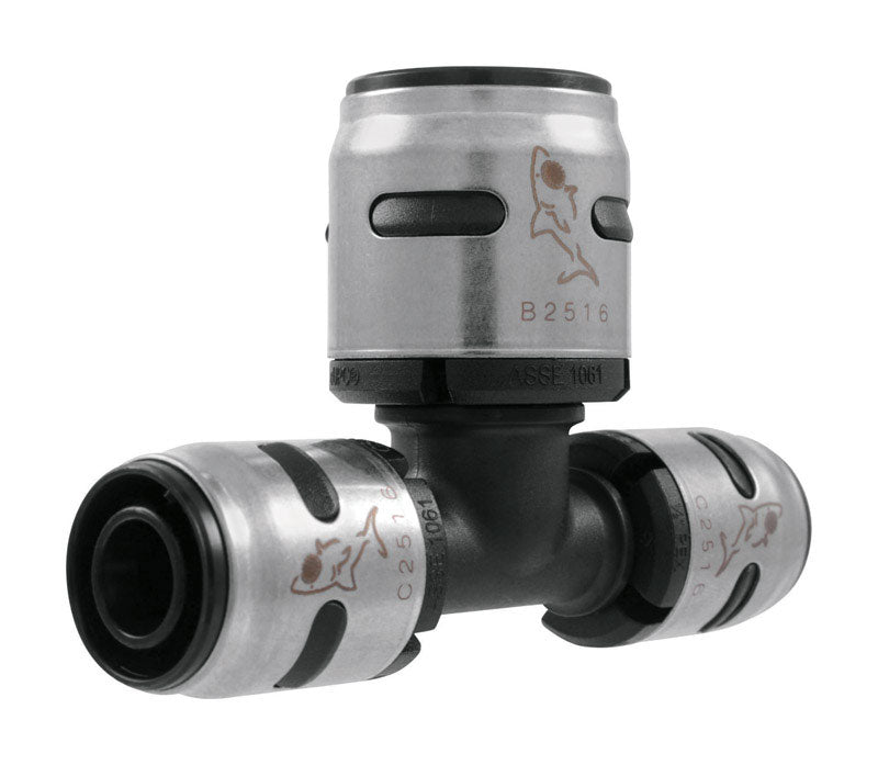 SHARKBITE - SharkBite EvoPEX 1/2 in. Push X 1/2 in. D Push Plastic Reducing Tee