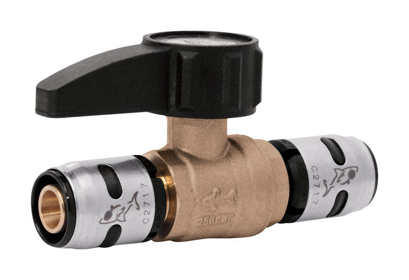 SHARKBITE - SharkBite EvoPEX 3/4 in. Push X 3/4 in. D Push Brass Ball Valve