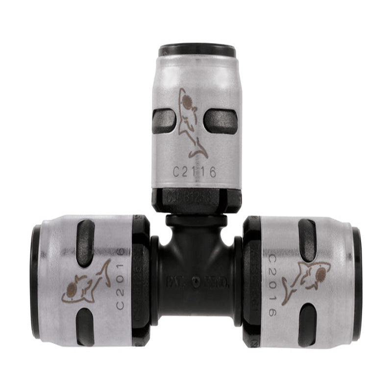 SHARKBITE - SharkBite EvoPEX 3/4 in. Push X 3/4 in. D Push Plastic Tee [K370A]