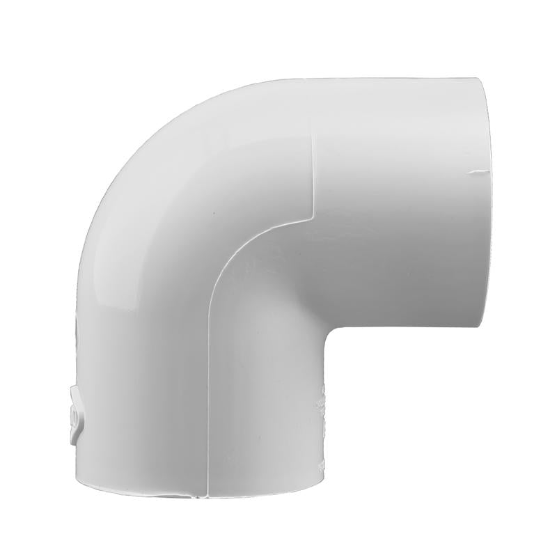 BOSHART INDUSTRIES - Boshart Industries Schedule 40 1-1/2 in. Slip X 1-1/2 in. D Slip PVC 2 in. 90 Degree Elbow 1 pk