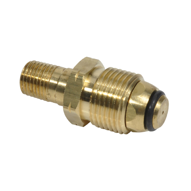 MR. HEATER - Mr. Heater 1/4 in. D X 1 in. D Brass Restricted Flow Soft Nose P.O.L. Standard POL Fitting