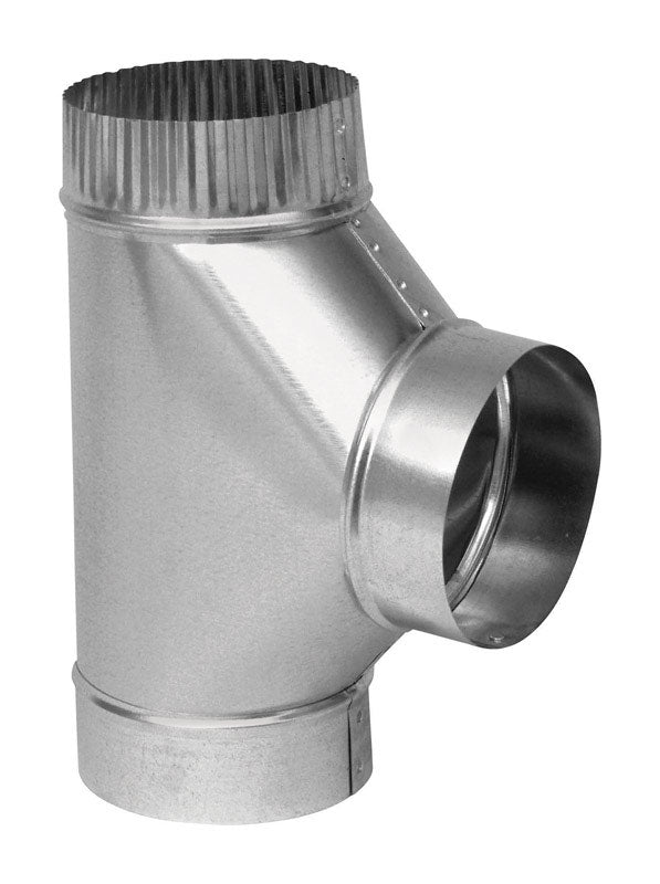 IMPERIAL - Imperial 4 in. X 4 in. X 4 in. Galvanized Steel Furnace Pipe Tee