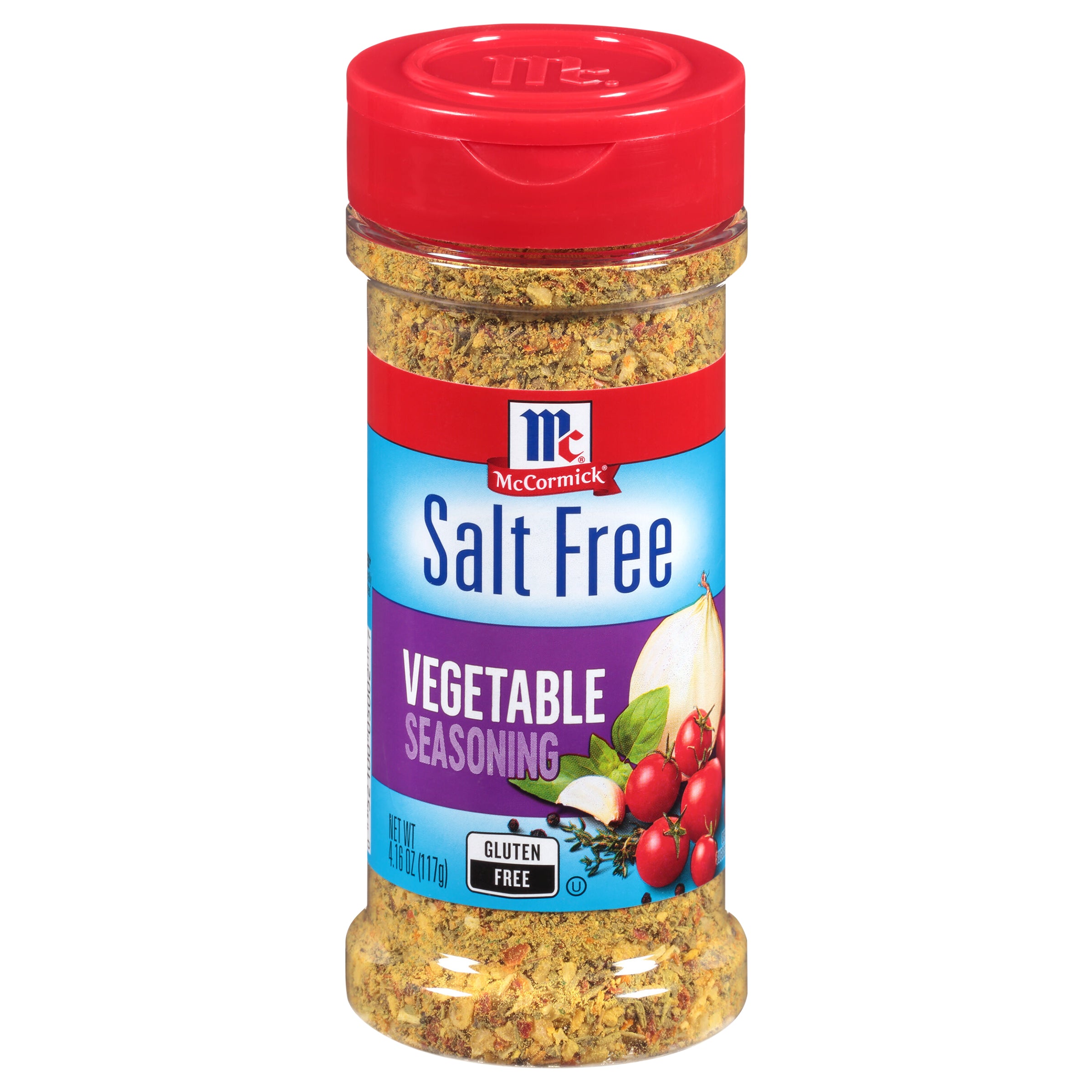 McCormick Salt Free Vegetable Seasoning, 4.16 oz - Case of 6