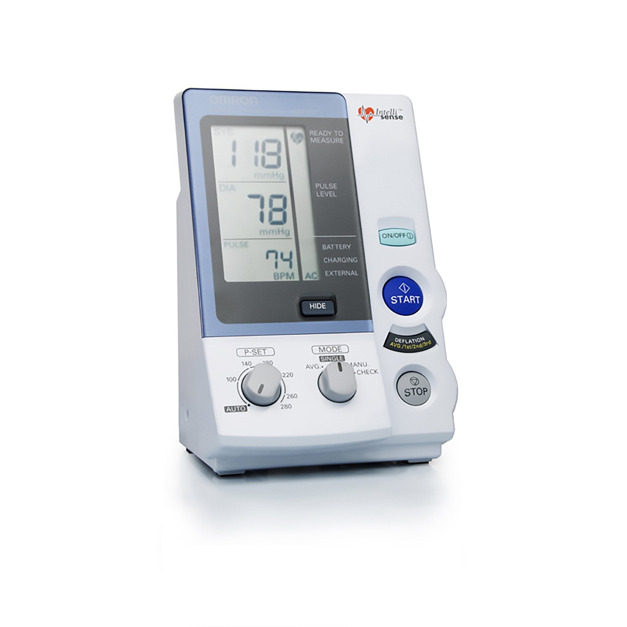 Omron Healthcare - Digital Blood Pressure Monitor IntelliSense® Multiple Sizes Nylon Cuff Various Desk Model [1/EA]