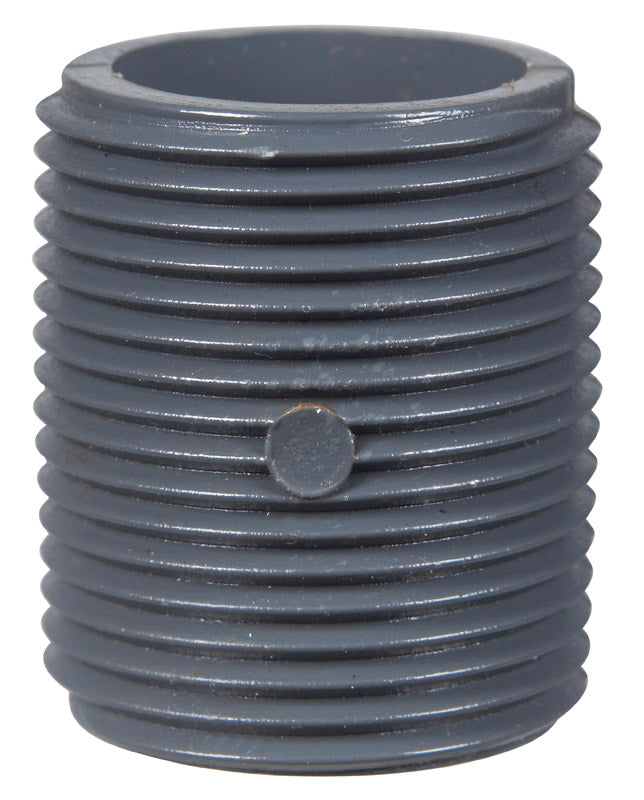 B & K - BK Products Schedule 80 1 in. MPT PVC Close Nipple 1 pk