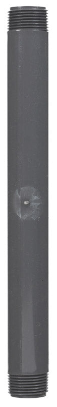 B & K - BK Products Schedule 80 1 in. MPT each PVC 12 in. Nipple 1 pk
