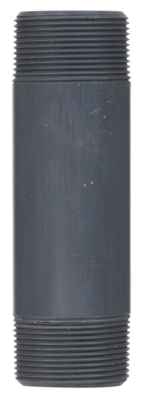 B & K - BK Products Schedule 80 1-1/2 in. MPT each PVC 6 in. Nipple 1 pk
