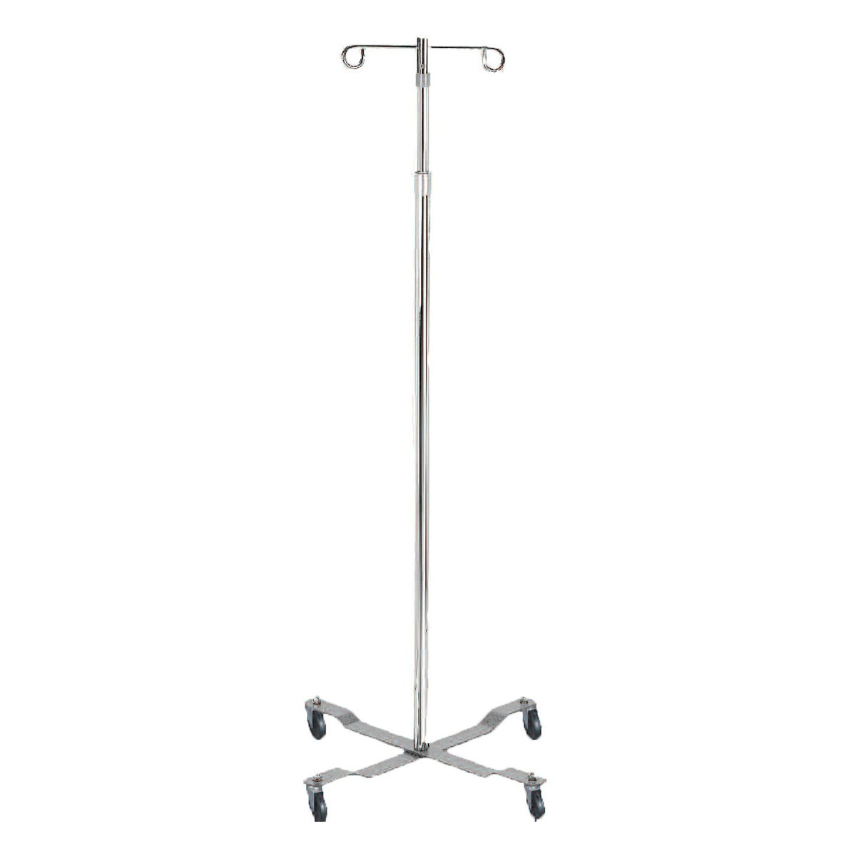 Drive Medical - IV Stand Floor Stand 2 Hooks 4 Legs with Casters [1/EA] (1139180_EA)