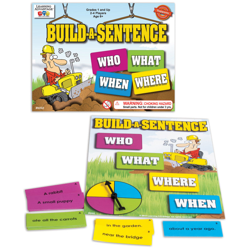 LEARNING ADVANTAGE - Build-A-Sentence