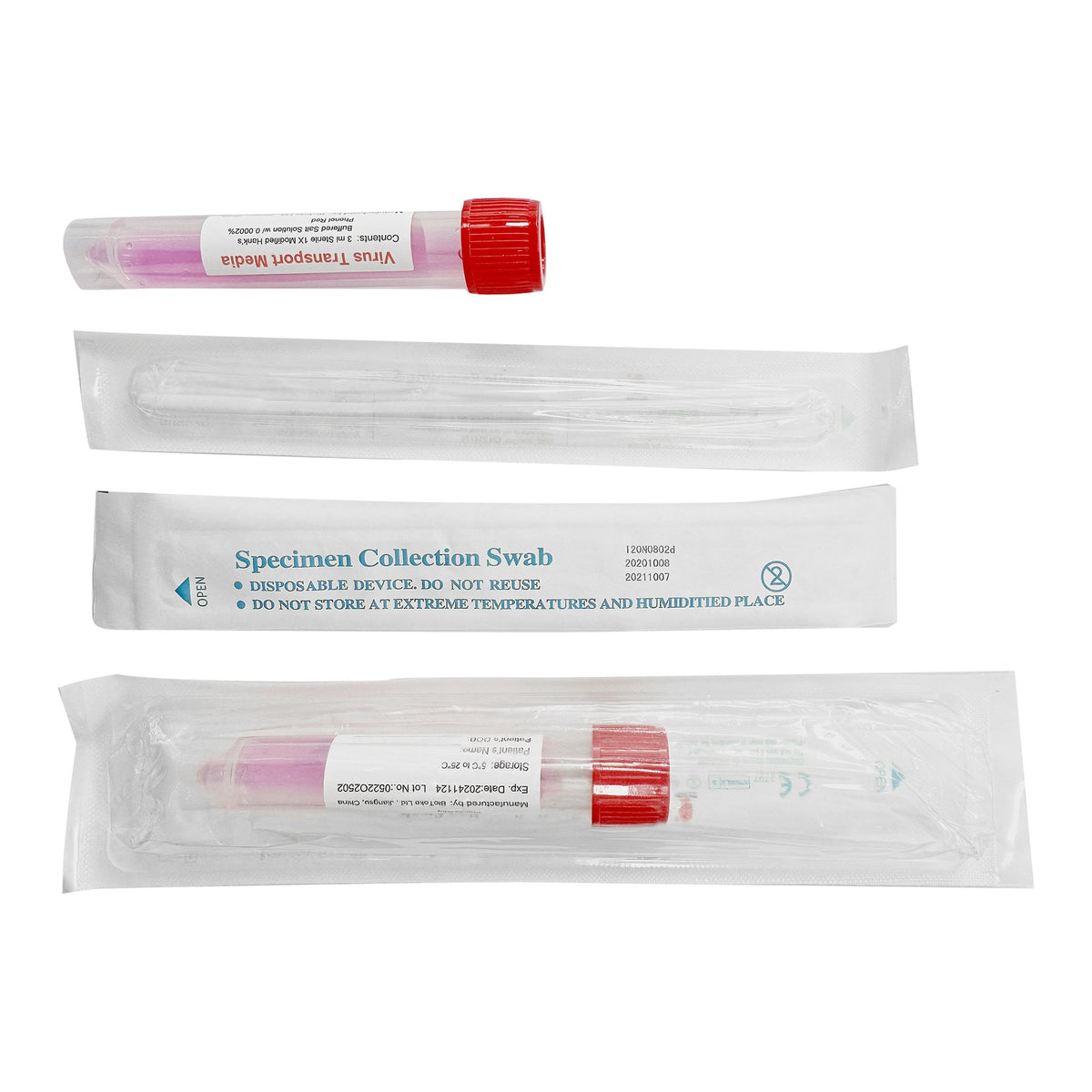 Virology Testing Products LLC - VTP Nasopharyngeal Collection and Transport System Sterile [100/BX]