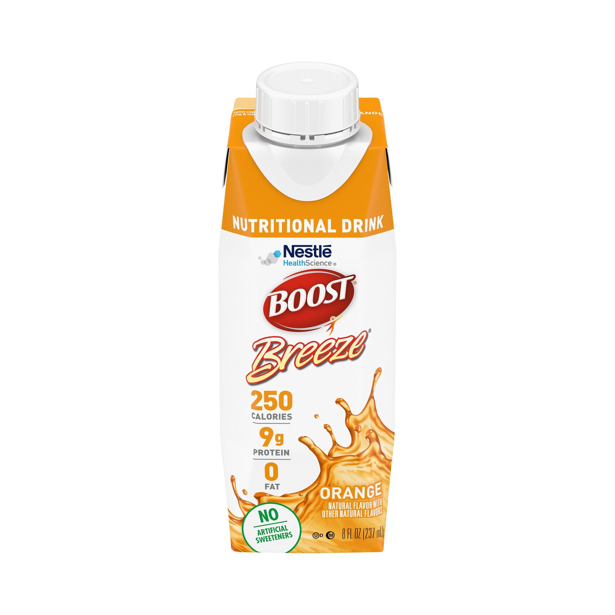 Nestle Healthcare Nutrition - Oral Supplement Boost Breeze® Orange Flavor Liquid 8 oz. Carton [1/EA]