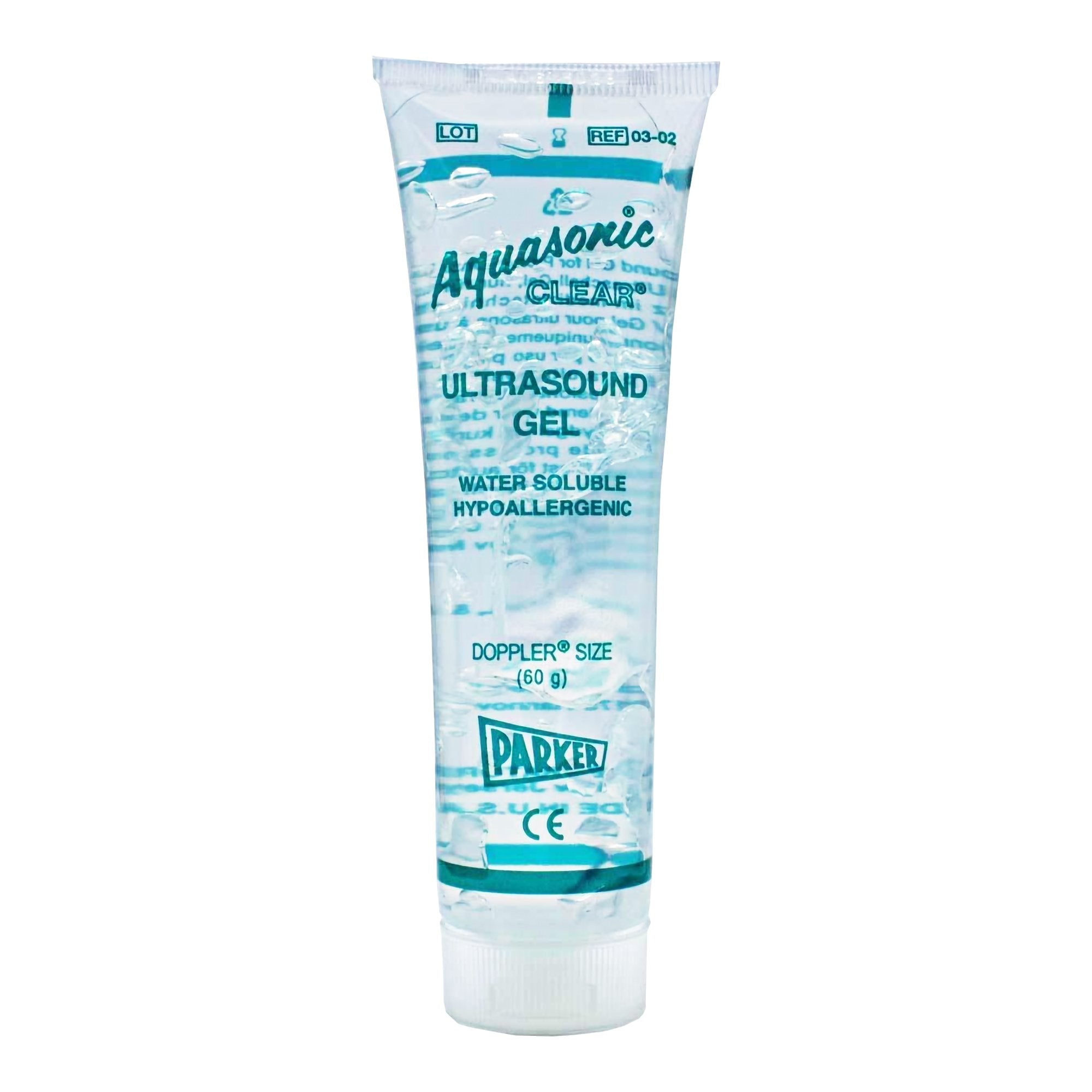 Parker Labs - Ultrasound Gel Aquasonic Clear® High Viscosity 2 oz. Tube NonSterile [12/BX]