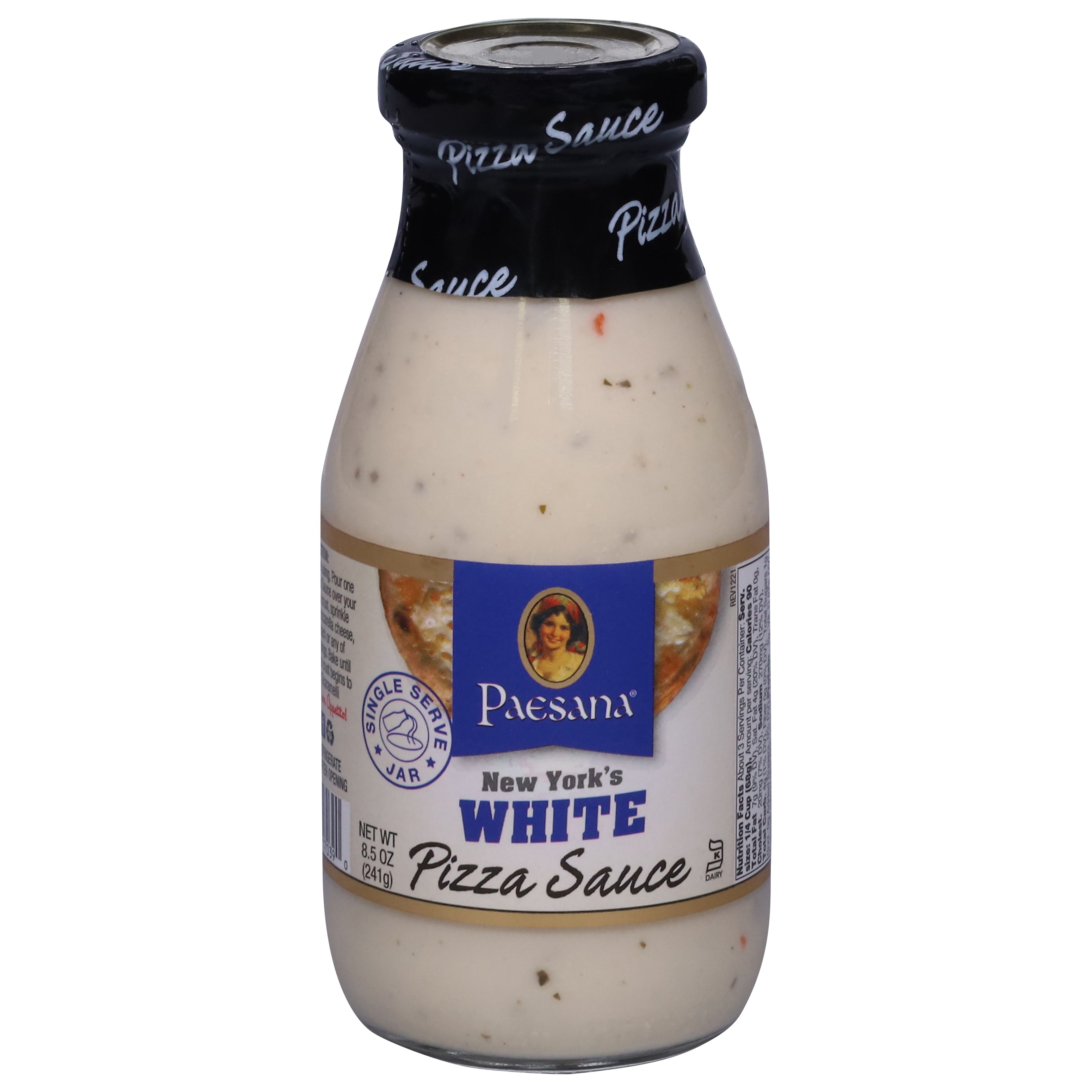Paesana White Pizza Sauce 8.5 oz - Case of 6