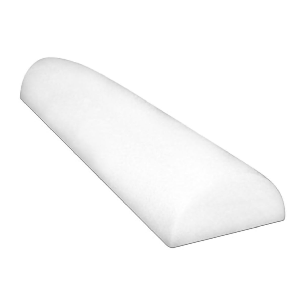 Fabrication Enterprises - CanDo® Half-Round Therapy Foam Roller White Polyethylene Foam 6 X 36 Inch [1/EA]