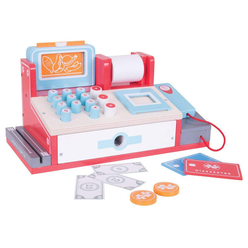 BIGJIGS TOYS - Shopping Till with Scanner