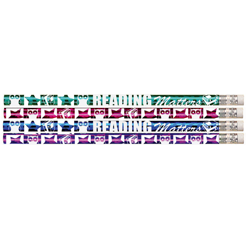 MUSGRAVE PENCIL COMPANY - Reading Matters Pencil, 12 Per Pack, 12 Packs
