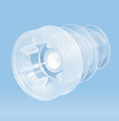 Sarstedt - Tube Closure Polypropylene Archiving Cap Light Blue For S-Monovette / 13 to 16 mm Blood Collection Tubes NonSterile [1000/PK]