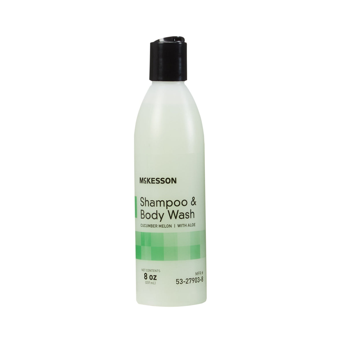 McKesson Brand - Shampoo and Body Wash McKesson 8 oz. Flip Top Bottle Cucumber Melon Scent [1/EA]