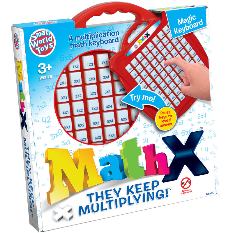 SMALL WORLD TOYS - They Keep Multiplying Math Keyboard Game