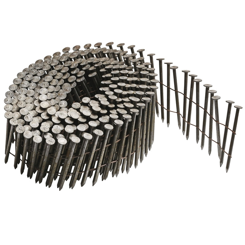 STANLEY BOSTITCH - Bostitch 1-3/4 in. 11 Ga. Angled Coil Stainless Steel Siding Nails 15 deg 3,600 pk