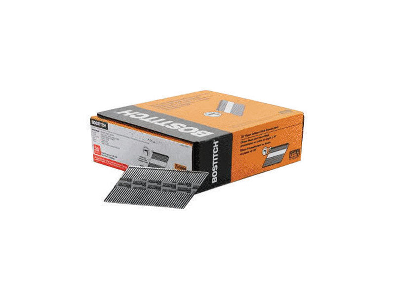 STANLEY BOSTITCH - Bostitch 3-1/2 in. 11 Ga. Angled Strip Galvanized Nails 33 deg 2,000 pk