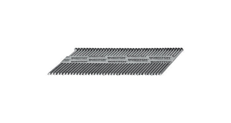 STANLEY BOSTITCH - Bostitch 3 in. 11 Ga. Angled Strip Bright Nails 34 deg 2,500 pk