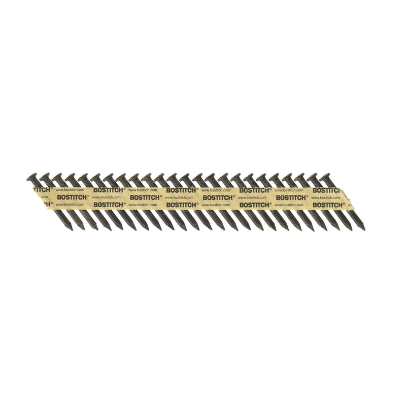 STANLEY BOSTITCH - Bostitch StrapShot 1-1/2 in. 10 Ga. Paper Strip Brite Metal Connector Nails 35 deg 1,000 pk