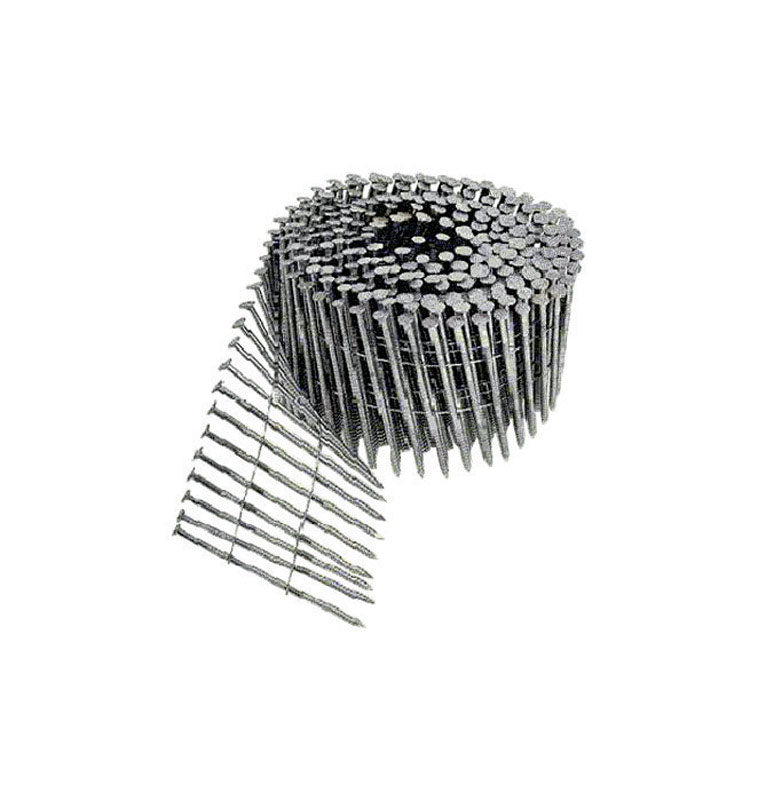 STANLEY BOSTITCH - Bostitch 1-1/2 in. 11 Ga. Wire Coil Stainless Steel Siding Nails 15 deg 1,800 pk