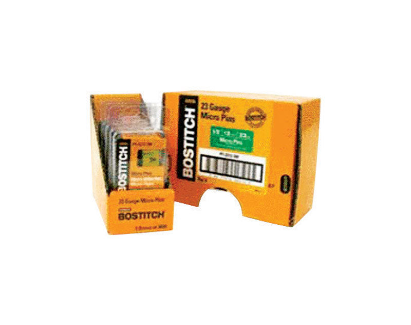 STANLEY BOSTITCH - Bostitch 3/4 in. 23 Ga. Paper Strip Coated Pin Nails 3,000 pk