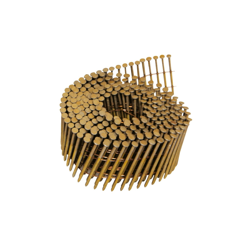 STANLEY BOSTITCH - Bostitch 2 in. 11 Ga. Wire Coil Stainless Steel Siding Nails 15 deg 1800 pk