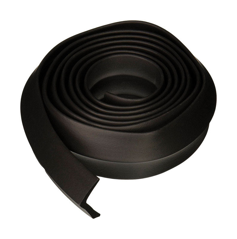 FROST KING - Frost King 2-1/4 in. W X 16 ft. L Rubber Garage Door Bottom Kit