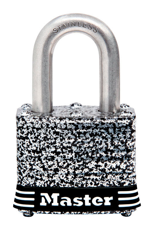 MASTER LOCK - Master Lock 1.5 in. W Steel 4-Pin Tumbler Padlock Keyed Alike