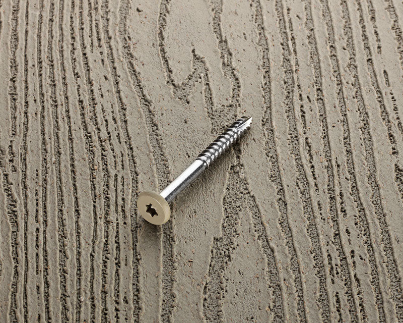 STARBORN - Starborn Deckfast No. 9 X 1-7/8 in. L Warm Gray Star Pan Head Fascia Screws 100 pk