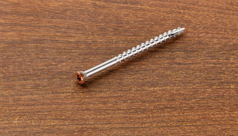 STARBORN - Starborn Headcote No. 7 X 1-5/8 in. L Brown Star Trim Head Deck Screws 350 pk
