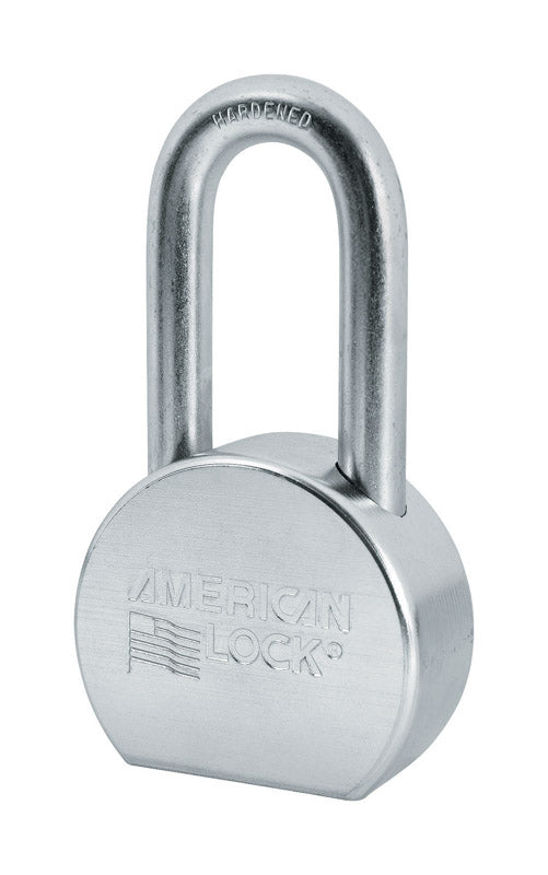 MASTER LOCK - American Lock 2-1/2 in. W Steel Pin Tumbler Padlock