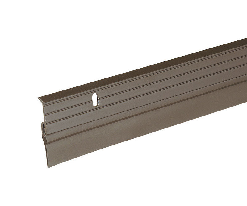 FROST KING - Frost King Brown Aluminum/Vinyl Door Sweep 1 pk