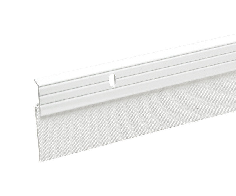 FROST KING - Frost King White Aluminum/Vinyl Door Sweep 1 pk [A79WH]