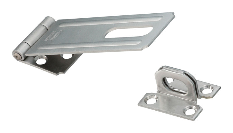 NATIONAL HARDWARE - National Hardware Stainless Steel 4-1/2 in. L Safety Hasp 1 pk [N348-268]