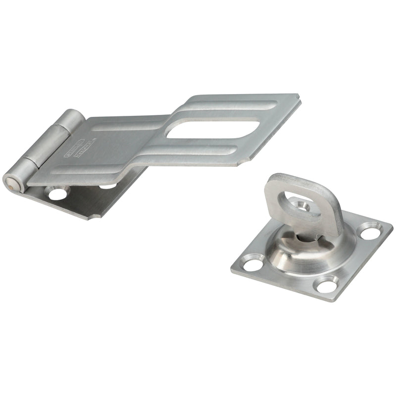 NATIONAL HARDWARE - National Hardware Stainless Steel 4-1/2 in. L Safety Hasp 1 pk [N348-854]