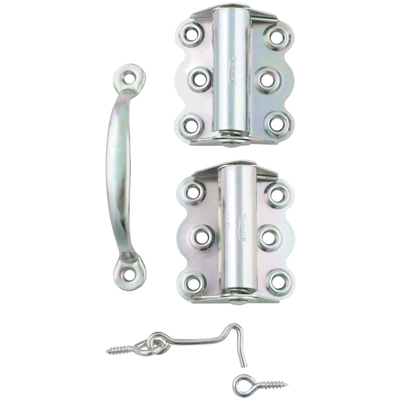 NATIONAL HARDWARE - National Hardware Zinc-Plated Steel Screen/Storm Door Hardware Set 1 pk
