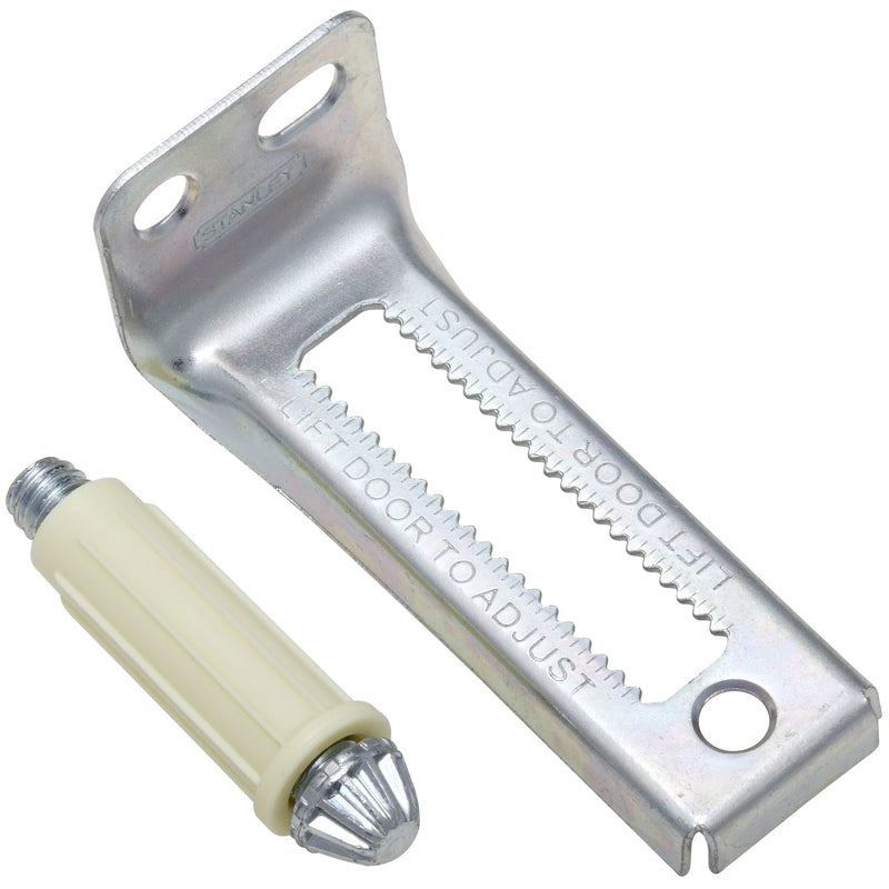 NATIONAL HARDWARE - National Hardware Zinc-Plated Silver Plastic/Steel Folding Door Bottom Pivots 1 pk
