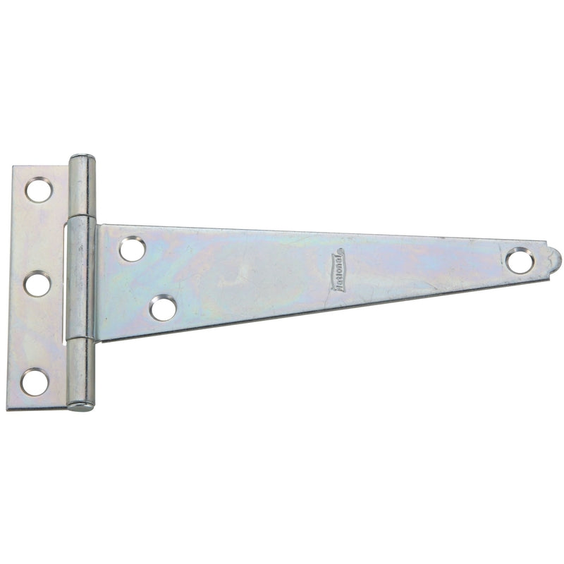 NATIONAL HARDWARE - National Hardware 6 in. L Zinc Plated Silver Steel Light Duty T Hinge 2 pk