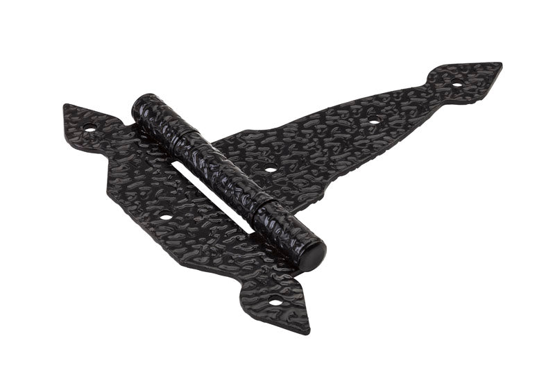 NATIONAL HARDWARE - National Hardware 1/8 in. W X 6 in. L Black Steel Spear T Hinge 1 pk